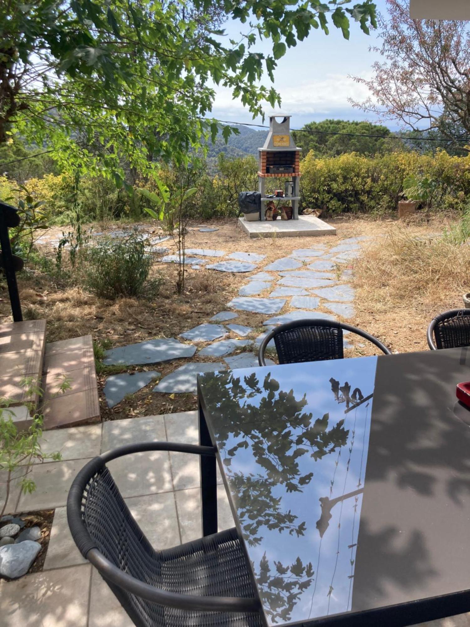 Casa Con Vista Y Jardin, A 20' De La Playa Villa Sant Cebria de Vallalta Bagian luar foto